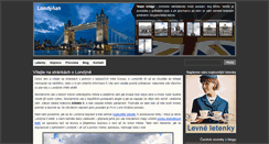 Desktop Screenshot of londynan.cz